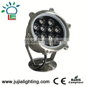IP68 Stainless Steel 18W RGB 12V LED Underwater Light,CE and RoHS thumbnail-1