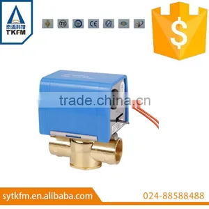 SR2012 Two-way 3-way Electric Ball Valve for Air Conditioner thumbnail-1