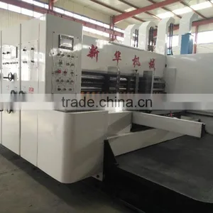 Best Quality High Speed Corrugated Carton Printer Slotter Die Cutter With Stacker Machine thumbnail-2