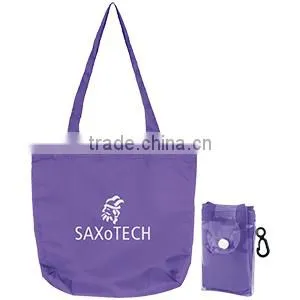 Nylon Fabric Folding Shopping Bag-HYGWD008 thumbnail-1