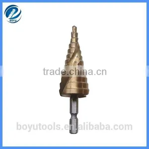 Sprial Fluted Wood Step Drill Bit thumbnail-1