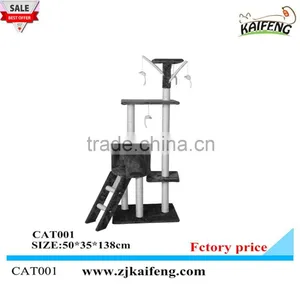 Cat Tree Condo Furniture Scratching Post Pet Cat Kitten House High Quality thumbnail-1
