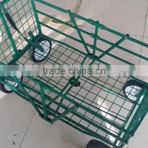 Foldable Wheelbarrow Garden Tool Cart thumbnail-5