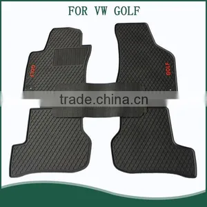Wholesale Hot Sale Customized Anti Skid PVC Car Floor Mats For VW GOLF 6 thumbnail-1