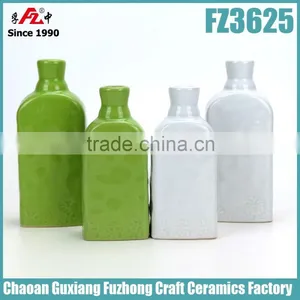 Bottle Shaped Ceramic Vase With Various Color thumbnail-1