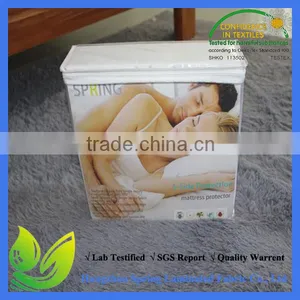 Luxury Safe Sleeping Anti-bacterial Waterproof Fitted Sheet Style Mattress Protector Supplier's Choice thumbnail-4