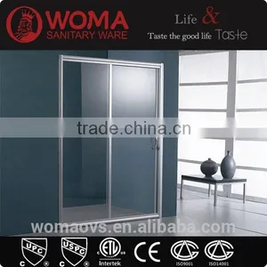 Large Aluminium Frame Sliding Shower Cubicle thumbnail-1