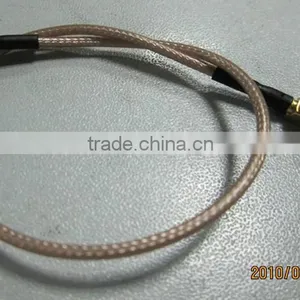 Manufacturer Supply 35cm Length Cable , Pigtail Coaxial CRC9 To SMA Cable , RF Pigtail Coaxial Cable With Connector thumbnail-2