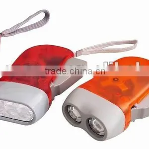 Rechargeable Battery Dynamo Led Flashlight thumbnail-1