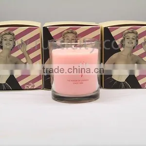 Eco-friendly Pillar Shape Candle in Glass Jar thumbnail-2