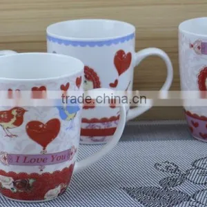 11OZ Mother's Day Decal Printed Coffee Cups, Shiny Surface New Bone China Mug, KL5004-358 thumbnail-5
