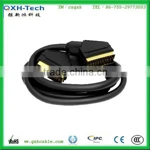 21 Pin Flat SCART TO SCART Cable thumbnail-1