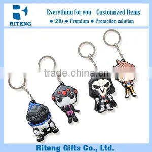 Promotional PVC Keyring With Customized Design thumbnail-3