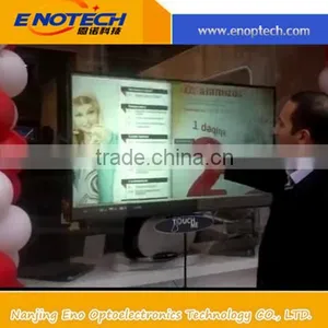 16:9 Chinese Transparent Multi Touch Film With 2/10/20 Touch Points for Advertising,booth Display,shop Windows thumbnail-6