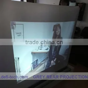 Light Grey Film Rear Projection Foil Display,lHigh Quality R Logo Display in Night, thumbnail-1