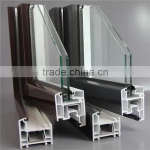 Good Thermal Insulation Casement Windows and Doors, Uvpc Double Glazing Bead Window thumbnail-2