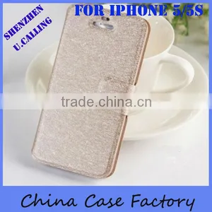 Royal Quality Leather Wallet Case For IPhone 5 5S,Small Order Accept! thumbnail-2