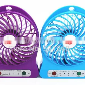 New Arrival Portable Mini USB Fan Strong Wind Desk Fan 3 Speed Modes Cool USB Electric Fan for Camping/Hiking/ Indoor/ Outdoor thumbnail-4