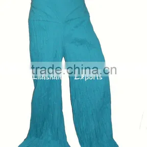 2859 Cotton Pants Harem Pants Trousers Vintage Saree Silk Dress Silk Skirt Top Afgani Aladdin Beachwear Trousers Pants thumbnail-1