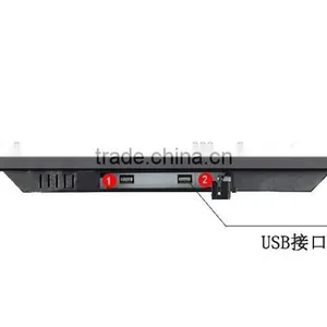 32 " HD High Brightness Wall tv Touch Screen Kiosk Lcd Video Wall (chestnute 10-84inch Optional ) thumbnail-5