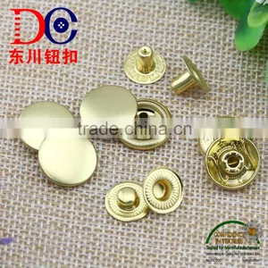 Oeko-tex100 Brass Tin Metal Snap Button Snaps Custom Metal Button Manufacture thumbnail-3