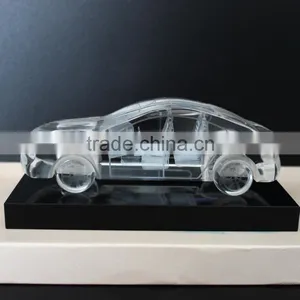 Personalized Crystal Glass Car Model thumbnail-3