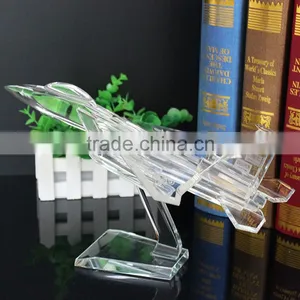 Crystal Glass Aeroplane Themed Gift thumbnail-6