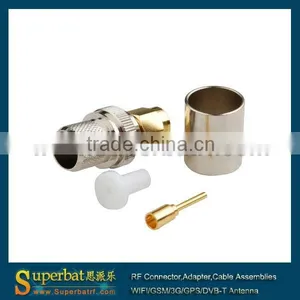 Thread Coupling SMA Type Microstrip RF Coaxial Connector for WLAN System thumbnail-1