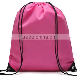 Manufactures 210D Drawstring Bag Drawstring Pouch Backpack Travel Bag thumbnail-1