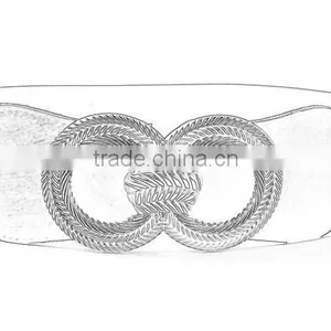 Elastic Belt PU Ending Womens Belt Fashion Belts For Ladys 2015 Polyester Webbing thumbnail-4
