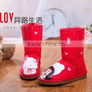 2015 Hot Sales High Quality and Cheap Women Winter High Boots thumbnail-4
