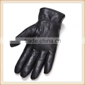 Factory Price 100% Authentic Leather Men Worker Motorcycle Gloves thumbnail-4