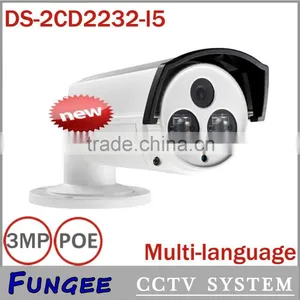 Hot Selling 3MP Poe Long IR Distance Bullet ip Camera DS-2CD2232-I5 Ip66 1080p ip Camera True Day / Night Vision Infrared thumbnail-1