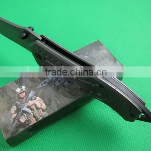 OEM Titanium Surface Folding Knife With 5CR13MOV Blades thumbnail-3