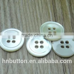 15mm Natural 4 Hole Pearl Troca Shell Button for T-shirt thumbnail-1
