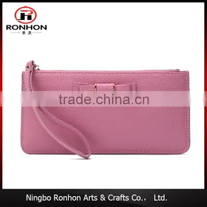 Long Zipper Ladies Hand Bag With Butterfly Decorates thumbnail-1