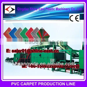PVC Coil Mat Making Machine / Carpet Mat Production Line thumbnail-1