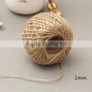 China Suppliers 1MM-3MM Natural Hemp Rope,Jute Twine,Jute Rope For Hang Tag Or DIY thumbnail-3