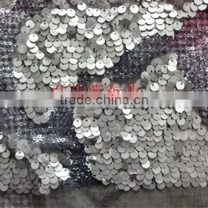 New Sequin Embroidery Mesh Fabric for Wholesale thumbnail-1