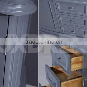 60" Classic Free Standing Bathroom Vanity Wooden Stain Finish thumbnail-4