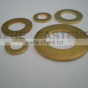 Flat Round Brass Washers With Chamfer thumbnail-1