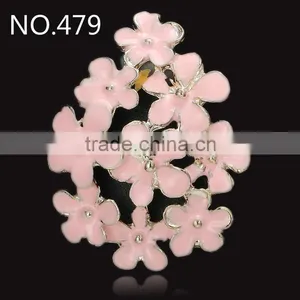 New Styles Crystal Lady Fabric Shoe Flower, Wedding Shoe Accessories,pink Fabric Shoe Flower thumbnail-3