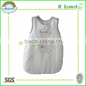 Cotton Waffle White Baby Sleeping Bag thumbnail-1