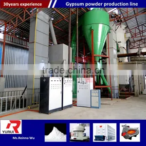 Automatic New Technology Gypsum Powder Making Machine/PLC Control Gypsum Powder Manufacturing Machine thumbnail-1