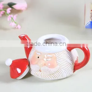 Creative Customized Christmas Santa Ceramics Tea Set and Milk Pot Set thumbnail-5