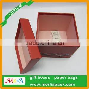 2016 Square Storage Cardboard Box Christmas Candles Home Decoration Boxes thumbnail-4