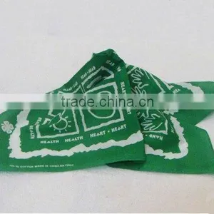 Fashion 100% Cotton Head Kerchief and Bandana Scarf (FCH-S10003) thumbnail-1