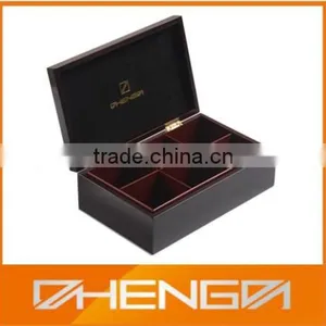 High Quality Factory Customized Personalized Wooden Tea Box thumbnail-4