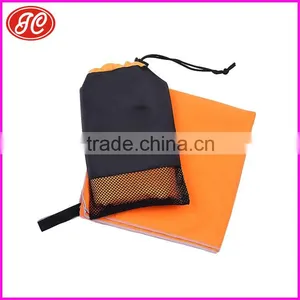 High Quality Traveling Gym Towel With Mesh Storage Bag thumbnail-1