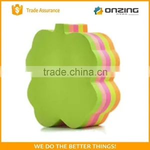 Simple Die Cut Shape Colorful Paper Sticky Note Memo Pad thumbnail-2